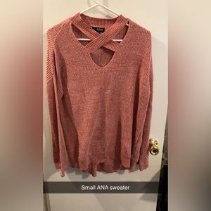 ANA pink sweater